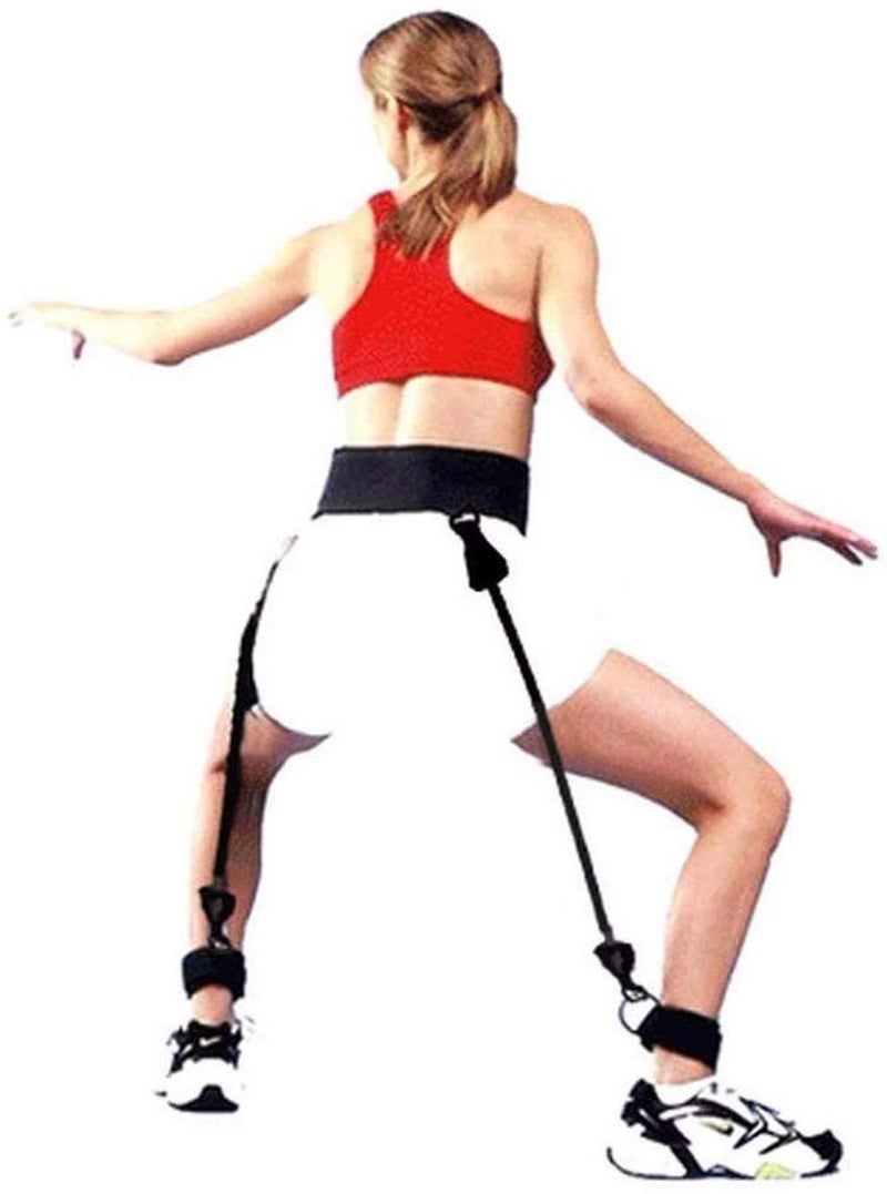 WEWESALE Vertical Jumping Trainer Jump Resistance Bands Leg Strength Basketball Volleyball Football Tennis Leg Agility Training - Image 2